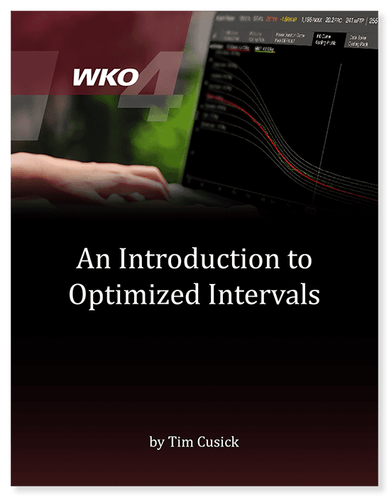 Introduction to Optimized Intervals in WKO4 eBook